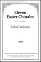 11 Easter Chorales SATB choral sheet music cover